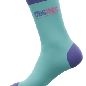 Calcetas conmemorativas UDG 1925 azul menta