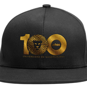 Gorra dorada aniversario UDG negra
