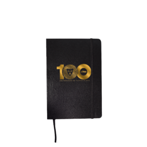 Libreta conmemorativa UDG negra con dorado 100 años